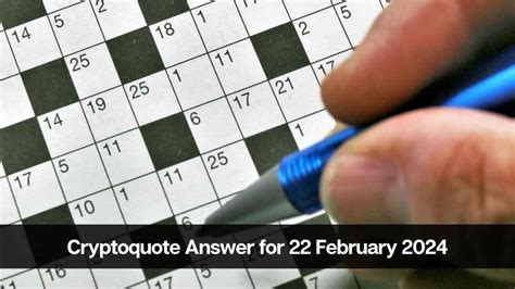 cryptogram answers|Cryptoquote Answer for 02/22/2024 – Cryptoquote Answers